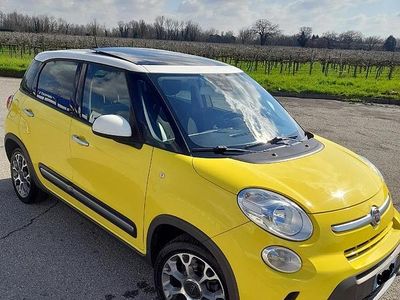 Usata Fiat 500L Trekking 105 CV (77 kW) 2013 Giallo Monovolume