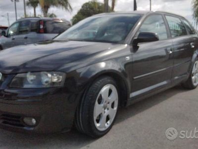 Usata Audi A3 140 CV (102 kW) 2006 Nero Utilitaria