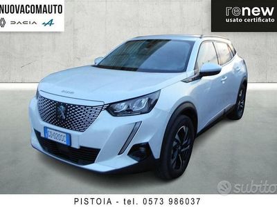 Usata Peugeot e-2008 Allure 100 kW (136 CV) 2021 Bianco SUV