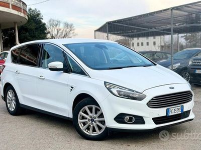 Usata Ford S-MAX Vignale 150 CV (110 kW) 2016 Bianco Monovolume