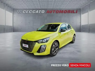 Nuova Peugeot 208 100 CV (73 kW) 2026 Giallo Utilitaria