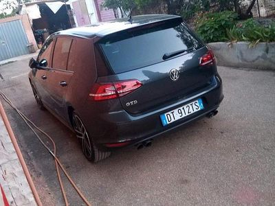 Usata VW Golf VII GTD 184 CV (135 kW) 2013 Blu Berlina