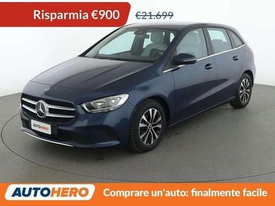 Usata Mercedes B180 Executive 136 CV (100 kW) 2022 Blu Monovolume