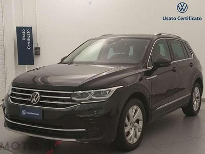 Usata VW Tiguan Elegance 150 CV (110 kW) 2021 Nero SUV