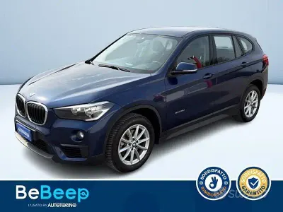 Usata BMW X1 Comfort Edition 116 CV (85 kW) 2016 Blu SUV