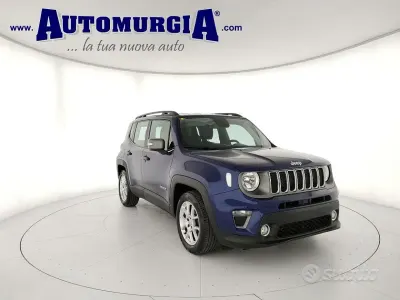 Usata Jeep Renegade Limited 131 CV (96 kW) 2021 Bluazzurro SUV