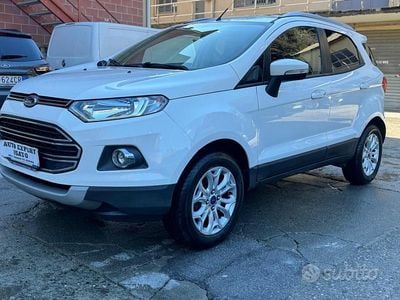 Usata Ford Ecosport Titanium 125 CV (91 kW) 2017 Bianco SUV