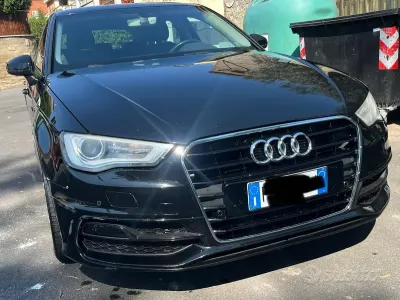 Usata Audi A3 Ambition 110 CV (80 kW) 2016 Nero Berlina