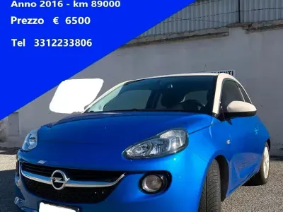 Usata Opel Adam 69 CV (50 kW) 2016 Blu Utilitaria
