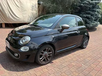 Usata Fiat 500 Lounge 69 CV (50 kW) 2017 Nero Utilitaria