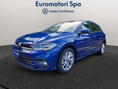 Begagnad VW Polo Style 95 HK (69 kW) 2023 Blå Halvkombi