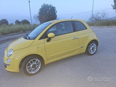 Usata Fiat 500 Sport 75 CV (55 kW) 2009 Giallo Cabrio