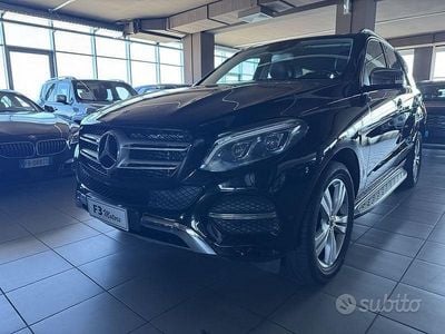 Usata Mercedes GLE350 258 CV (189 kW) 2017 Nero SUV