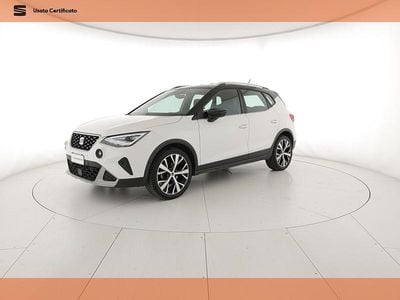 Usata Seat Arona Xperience 95 CV (69 kW) 2023 Bianco candy nero midnight SUV