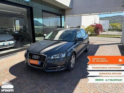 Begagnad Audi A3 Ambiente 105 HK (77 kW) 2011 Grå Halvkombi