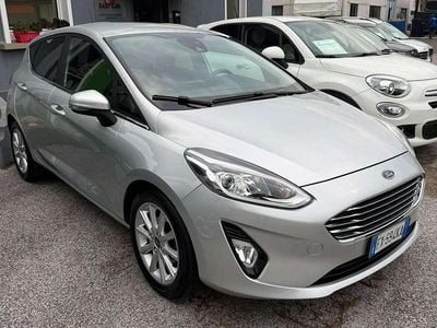 Usata Ford Fiesta Titanium 101 CV (74 kW) 2019 Argento Berlina