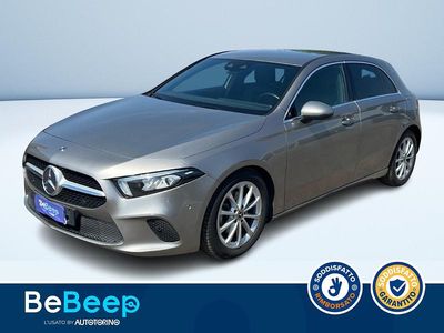 Usata Mercedes A180 116 CV (85 kW) 2020 Argento metallizzato Berlina