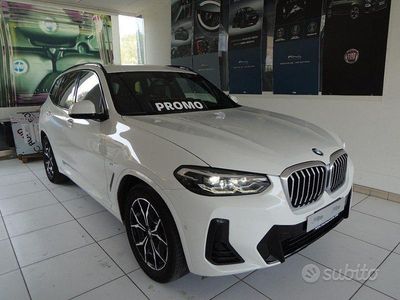 Usata BMW X3 M Sport 190 CV (139 kW) 2022 Bianco SUV