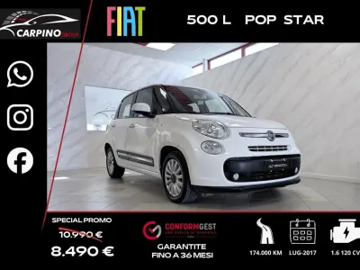 Usata Fiat 500L Business 120 CV (88 kW) 2017 Bianco Monovolume