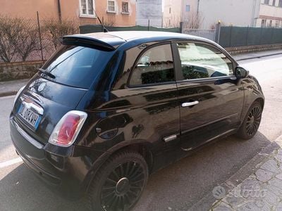 Usata Fiat 500 2008 Nero Utilitaria