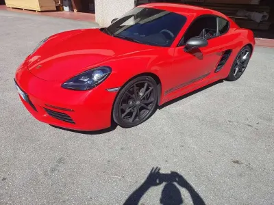 Usata Porsche 718 Boxster 299 CV (219 kW) 2019 Arancione Cabrio