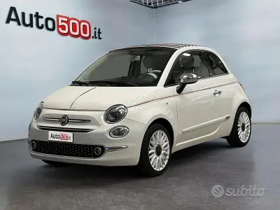 Usata Fiat 500C Dolcevita 69 CV (50 kW) 2020 Bianco Cabrio