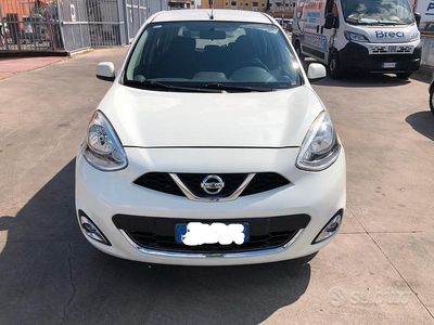 Usata Nissan Micra Tekna 80 CV (58 kW) 2017 Bianco Utilitaria