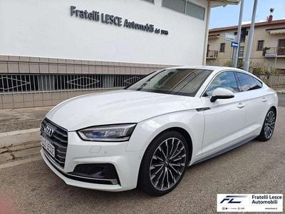 Usata Audi A5 S-Line 140 CV (102 kW) 2018 Bianco Coupé
