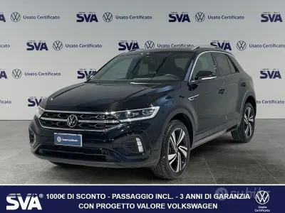 Usata VW T-Roc R-line Plus 116 CV (85 kW) 2025 Nero SUV