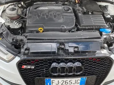 Usata Audi A3 S-Line 110 CV (80 kW) 2015 Bianco Berlina