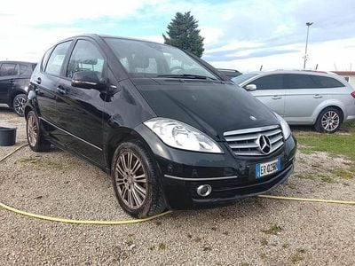 Usata Mercedes A160 Avantgarde 110 CV (80 kW) 2011 Nero Berlina