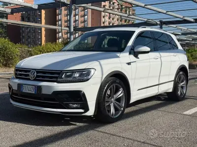 Usata VW Tiguan Sport 116 CV (85 kW) 2018 Bianco SUV