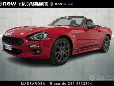 Usata Fiat 124 Spider Lusso 140 CV (102 kW) 2019 Rosso Cabrio
