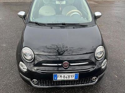 Usata Fiat 500 Lounge 69 CV (50 kW) 2016 Nero Utilitaria