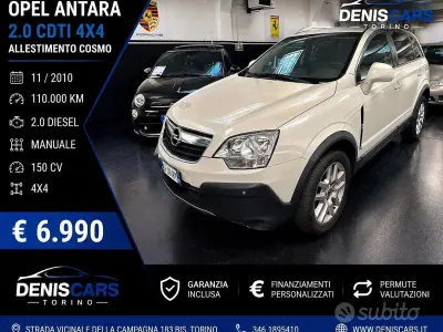 Usata Opel Antara Cosmo 150 CV (110 kW) 2010 Bianco SUV