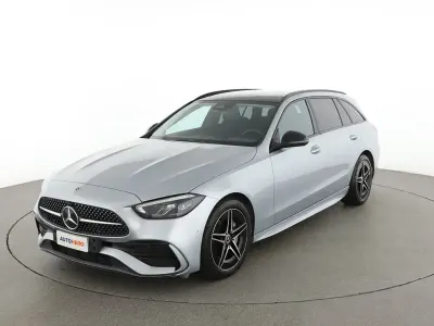 Usata Mercedes C220 AMG Line Premium 220 CV (161 kW) 2023 Argento Station wagon