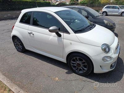 Usata Fiat 500 S 69 CV (50 kW) 2017 Bianco Utilitaria