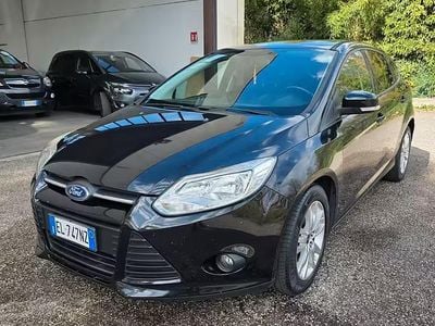 Usata Ford Focus Titanium 125 CV (91 kW) 2012 Nero Berlina