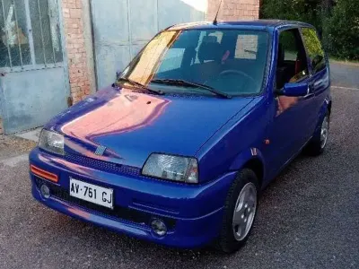 Usata Fiat Cinquecento 54 CV (39 kW) 1997 Bluazzurro Utilitaria