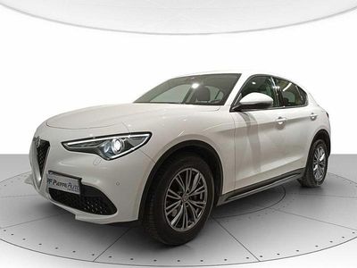 Second-hand Alfa Romeo Stelvio Business 160 CP (117 kW) 2021 Alb SUV