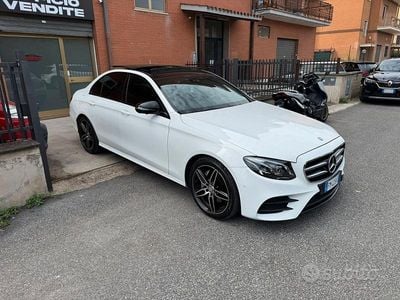 Usata Mercedes E200 Premium Plus 184 CV (135 kW) 2017 Bianco Berlina