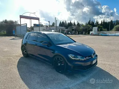 Usata VW Golf VII GTD 184 CV (135 kW) 2018 Bluazzurro Berlina