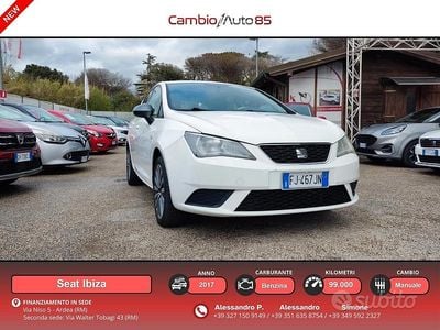 Usata Seat Ibiza CONNECT 75 CV (55 kW) 2017 Bianco Berlina