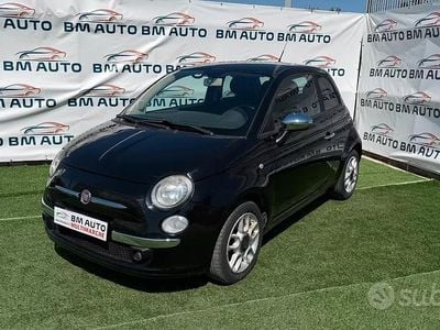 Begagnad Fiat 500 Lounge 75 HK (55 kW) 2009 Svart Cab