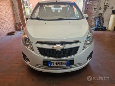 Usata Chevrolet Spark 68 CV (50 kW) 2012 Bianco Utilitaria
