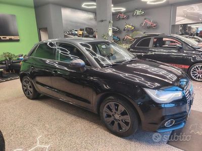Usata Audi A1 Attraction 90 CV (66 kW) 2012 Nero Utilitaria
