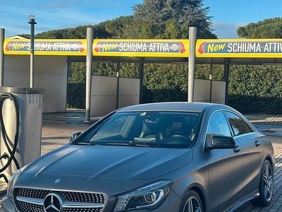 Usata Mercedes CLA200 136 CV (100 kW) 2015 Grigio Coupé