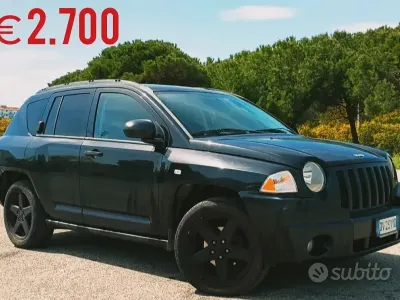 Usata Jeep Compass Limited 140 CV (102 kW) 2009 Nero SUV
