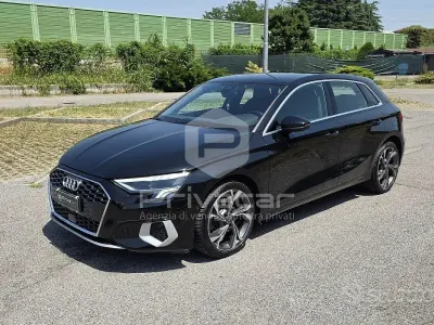 Usata Audi A3 Sportback Advanced 150 CV (110 kW) 2021 Nero Utilitaria