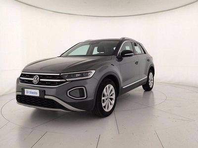 Usata VW T-Roc Style 110 CV (80 kW) 2022 Grigio SUV